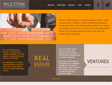 Tablet Screenshot of milestone.com.tr